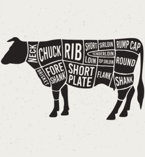 FOR THE LOCALS Grassfed Beef 1/8 Share - DEPOSIT