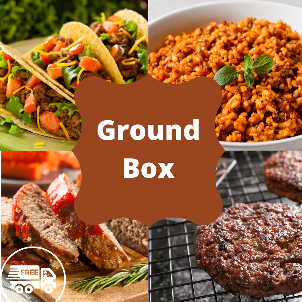 Large Ground Beef Box - Deposit